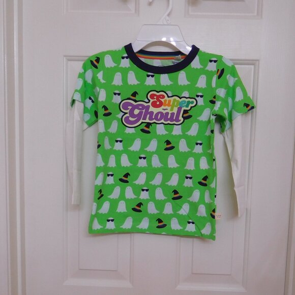 NWT Little Bird Super Ghoul Ghost Witch Hat Long Sleeve Top sz 5/6 - Picture 1 of 1